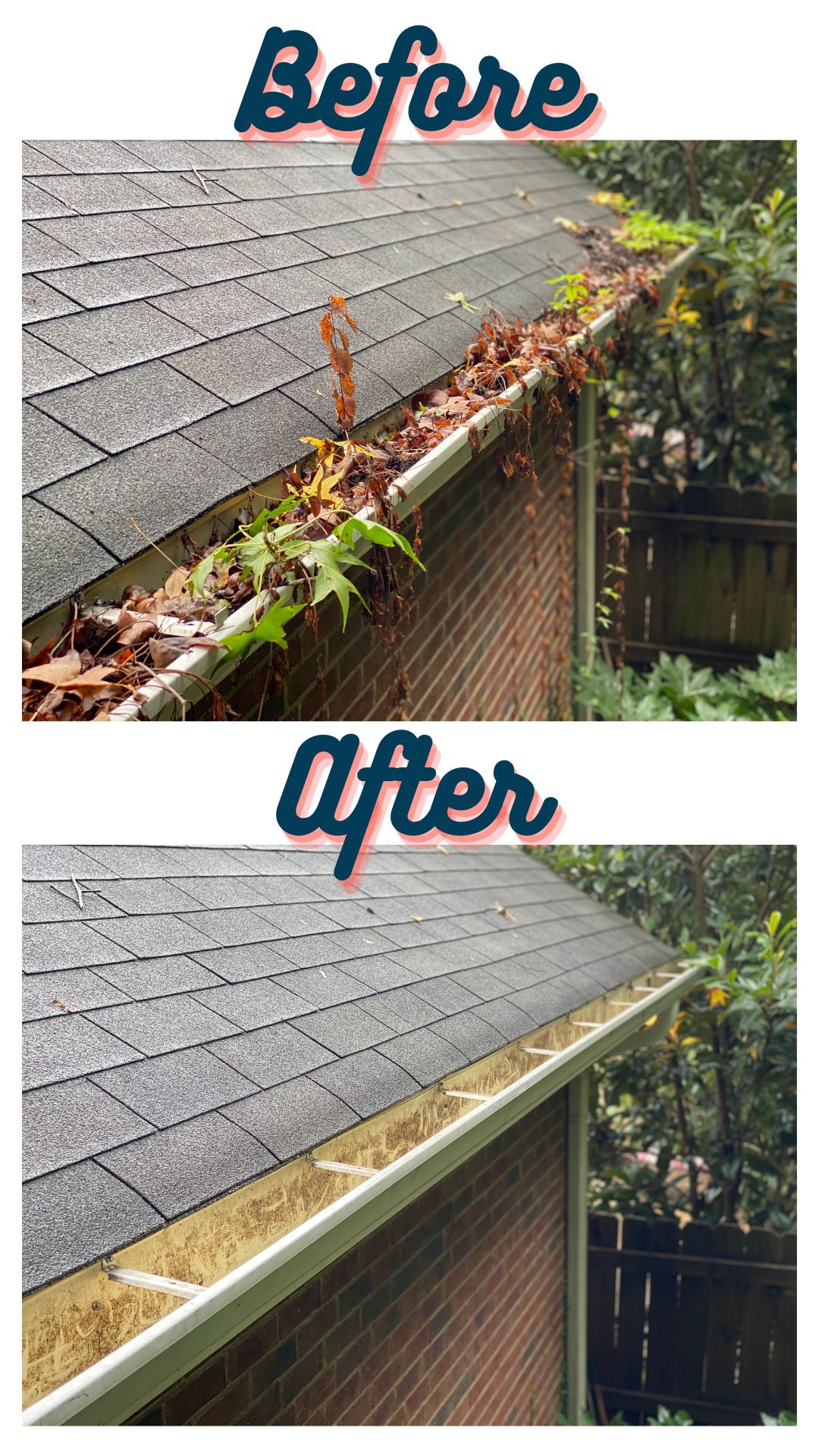 Gutter Cleaning Before and After - img
